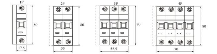 mcb ml7 63 dimension