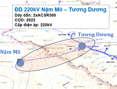 The 220 kV Transmission Line Linking Vietnam and Laos